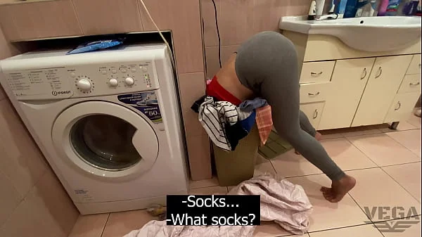 STEP SISTER STUCK IN THE BASKET & I CUM IN HER PUSSY videos