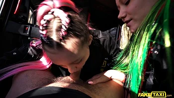 Identical Sisters with Euro Cabbie videos