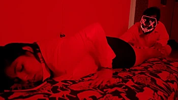 Busty And Big-assed Stepdaughter Fucks Her Perverted Stepfather On Halloween videos