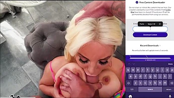 Big booty blonde: Blowjob, Cowgirl  Big Tits Porn videos