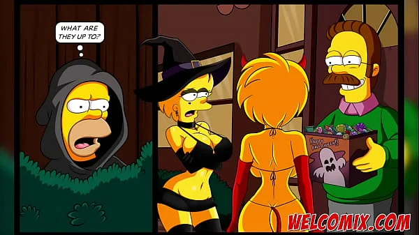 Halloween night with sex - The Simptoons videos