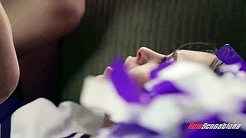 Young Brunette Stepdaughter Riley Reid Is Stepdaddys Horny Cheerleader - Hardcore videos