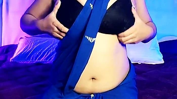 Desi E-girl Pahiqos Blue Mekhela Ass-plug Slut Nude Fingering, Boob Slap, Ass Spank! videos