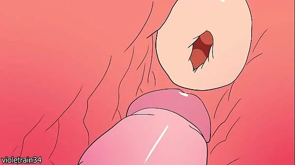 Bakugo fucks Uraraka Ochaco while he grabs her tits and then cums inside her videos