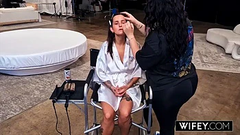 WIFEY Hotwife Ryder Mercedes Gets Tag-Teamed By Two Massive BBCs In Front Of Hubby: Porn videos