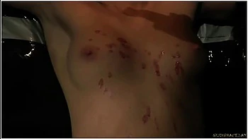 Short Hair Teen 18+ Gets Candle Wax On Her Tits And Endures Bdsm With Coco De Mal videos