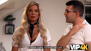 VIP4K. She Had to Clean up, but the Owner Has Other Plans... ft. Carlo Duro  Miss Sally: Porn videos