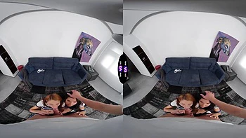 You are welcome to the thressome fun  TeenMegaWorld by TmwVRnet: Porn videos