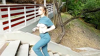 Cassandra Workout With Bare Tits videos