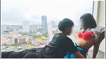 個人撮影記念日の日に景色の綺麗なホtルて熱く激しい中出しsexをする素人カッフルjapanese Amateur Hentai 日本人ハイハン色白美少女 videos