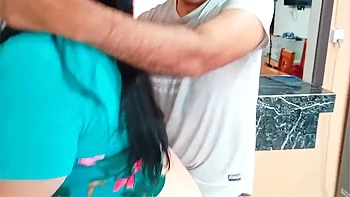 Fucking My Stepmothers Delicious Pussy In The Kitchen videos