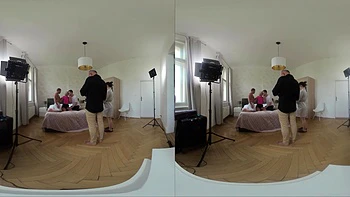 Lovita Fate Behind The Scenes VR Part One - Skinny Blonde Tiny videos