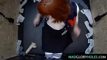 Tight Redhead Teen First Glory Hole videos