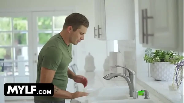 MomDrips - Blue Haired Milf Caught Her Horny Stepson Masturbating And Lets Him Cum Inside Her Pussy videos