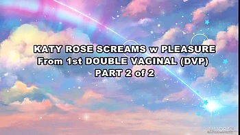 Bubble Butt Ginger Katy Rose Cunt Stretched In Double Vag videos