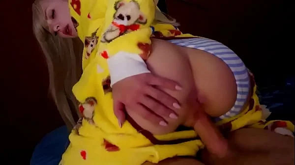 STEPDAUGHTER GOT SCARED OF A THUNDERSTORM AND CAME TO MY BED. videos