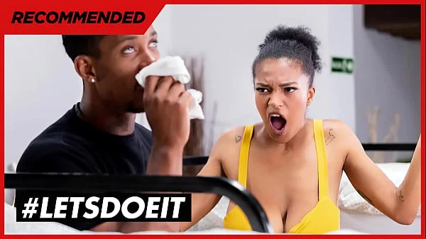 HORNYHOSTEL - (Tina Fire, Jesus Reyes) - Huge Tits Ebony Latina Gets Her Pussy Banged By BBC Panty Sniffer videos