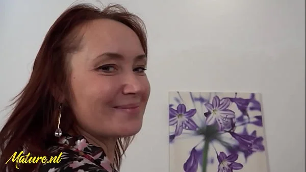 Horny MILF Lucy Shows Off Her Beautiful Hairy Pussy & Gives Herself An Orgasm videos