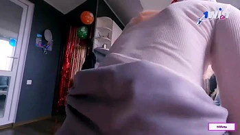 Amateur Milf Wants Coal Or Cock? Santa Produces Xxx Porn Blowjob videos