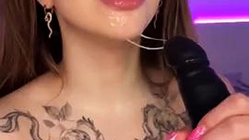 Adrianna Savu rides dildo between ample boobs - super screwing red-hot gonzo videos