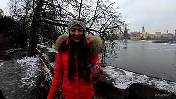 Gorgeous Girl Isabella De Laa Gets Fed Sperm in a Crazy Threesome videos