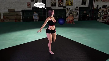 3D Big Boobs Exercise Teacher Got Fucked by Old Dick videos