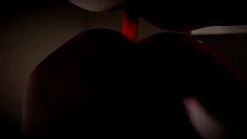 Lesbian Dildo Double Anal Penetration - 3D Porn videos