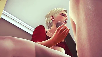 Sabrina is giving a POV blowJob : Sabrina the teenage witch 3D porn parody videos