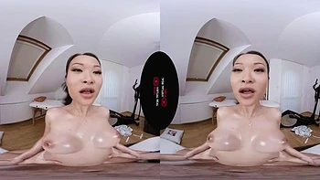 Asian anal massage: Doggy, Cowgirl  Pov VR Porn videos