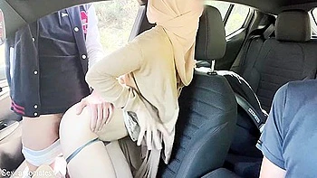 First Dogging In France. My Muslim Hijab Wifes First Fuck With A Stranger videos