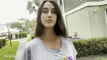 Walking down the street with cum on face videos