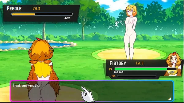 Oppaimon [Pokemon parody game] Ep.5 small tits naked girl sex fight for training videos