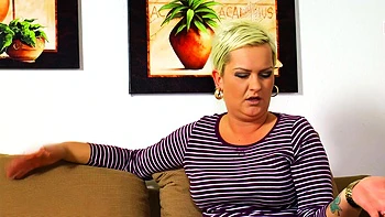 German Polish housewife makes her first sex casting videos