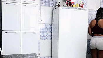 super super-steamy maid fries egg in ass, gets plumbed hard. videos