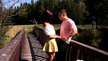 Gf deepthroats my dick on the bridge videos