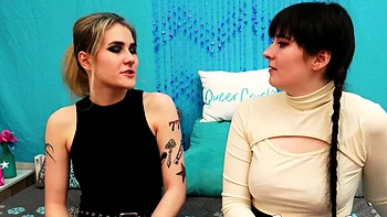 QueerCrush interview with Adalind Gray and Amelia Ivory videos