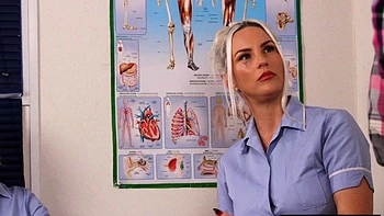 Stunning nurse voyeurs teasing a guy videos