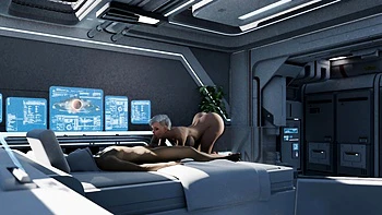 Nexus 3 3D animation fuck on space station with sexy blonde videos