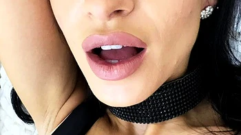 Amateur busty brunette masturbates and does hand job videos