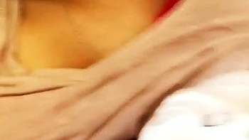 Busty curly brunette with big boobs fucks on couch videos