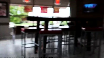 Busty amateur blonde banged in public outdoor videos