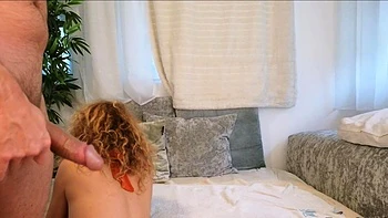 Blonde Babe Sucks Dick Before Getting Pounded videos