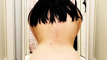 Horny amateur asian teen girl toying her pussy on cam videos