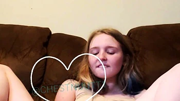 Blonde solo toying videos