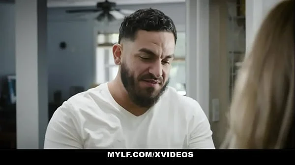 Gorgeous Blonde MILF (Casca Akashova) Fucks Cute Stud XMas - MYLF videos