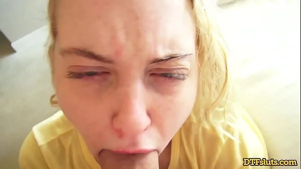 DTFsluts - Blonde Teen Chloe Cherry Wakes Up and Gets Face Fucked by James Deen videos