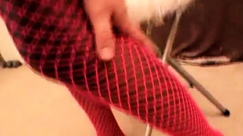 Big tittied ebony in fishnets videos