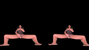 Renee Renee - Huge Black Nipples and Booty Shaking [RE-MASTERED videos