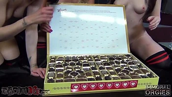 Jennifer White & Noir Make Casey Stone Cum videos