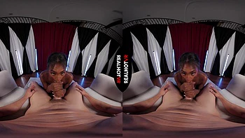 Smoking Hot Ebony Stripper Swallows Your Load After Riding Big videos